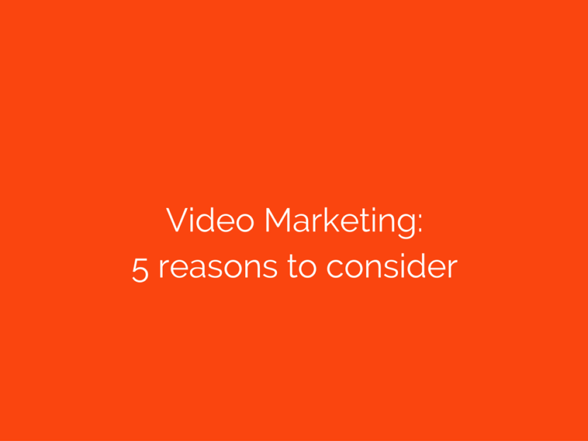 Video marketing